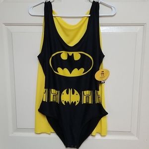 Batman bodysuit w/ detachable cape